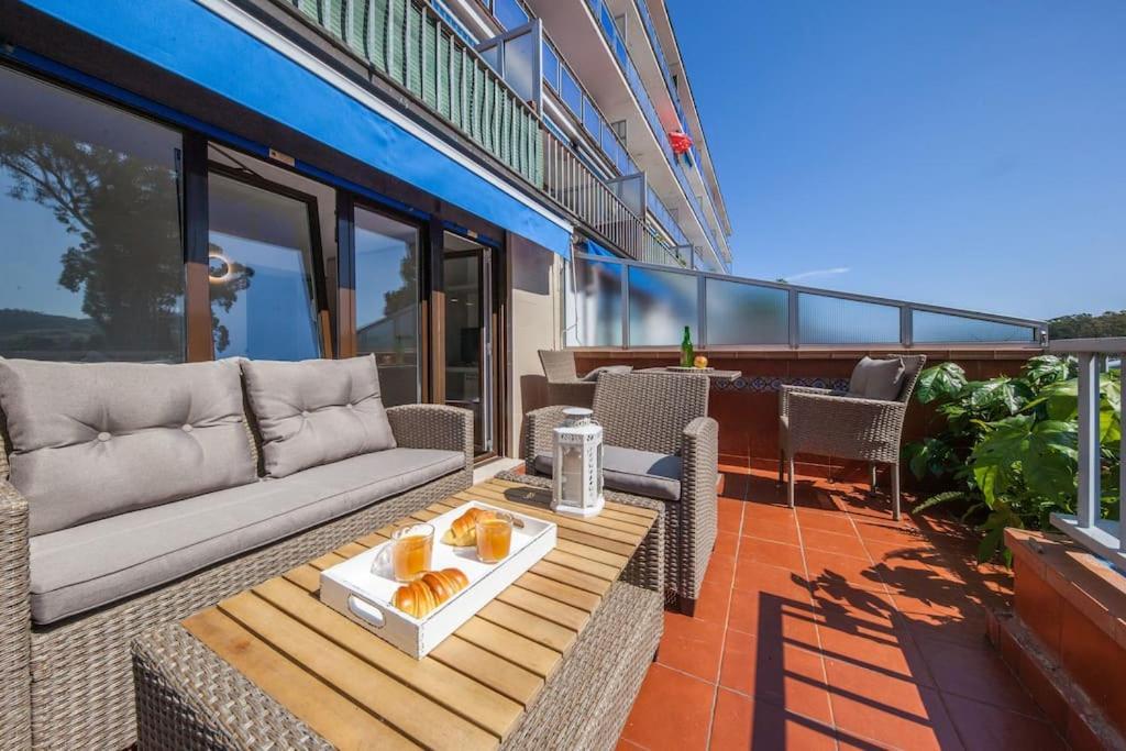 ビリャビシオサCoastal Experience In Asturias - Terrace & Viewsアパートメント エクステリア 写真